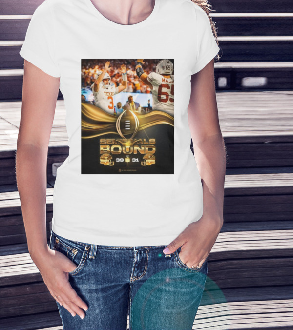 Texas Longhorns Semifinal Bound 39-31 Victory Over Arizona State Sun Devils Peach Bowl It Just Means More T-Shirt