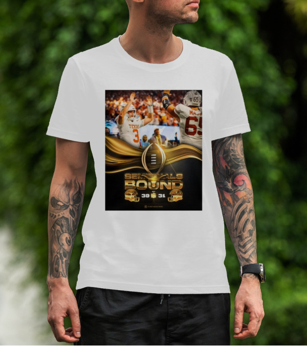 Texas Longhorns Semifinal Bound 39-31 Victory Over Arizona State Sun Devils Peach Bowl It Just Means More T-Shirt