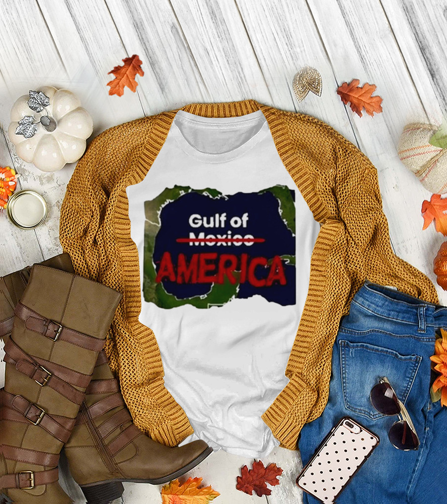 Gulf of America Map T-Shirt