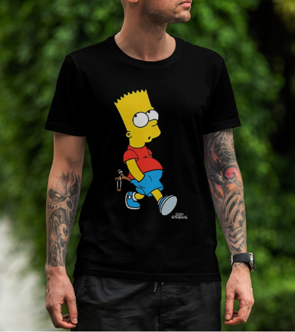 20th Century Television The Simpsons Bart Simpson Slingshot Walk T-Shirt