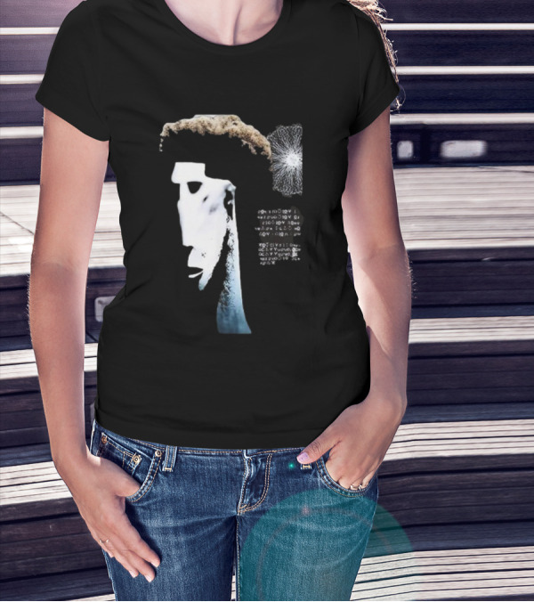 Locked In Ninja Low Taper Fade X Locked In Alien Remix Moai Statue Cosmic Burst T-Shirt