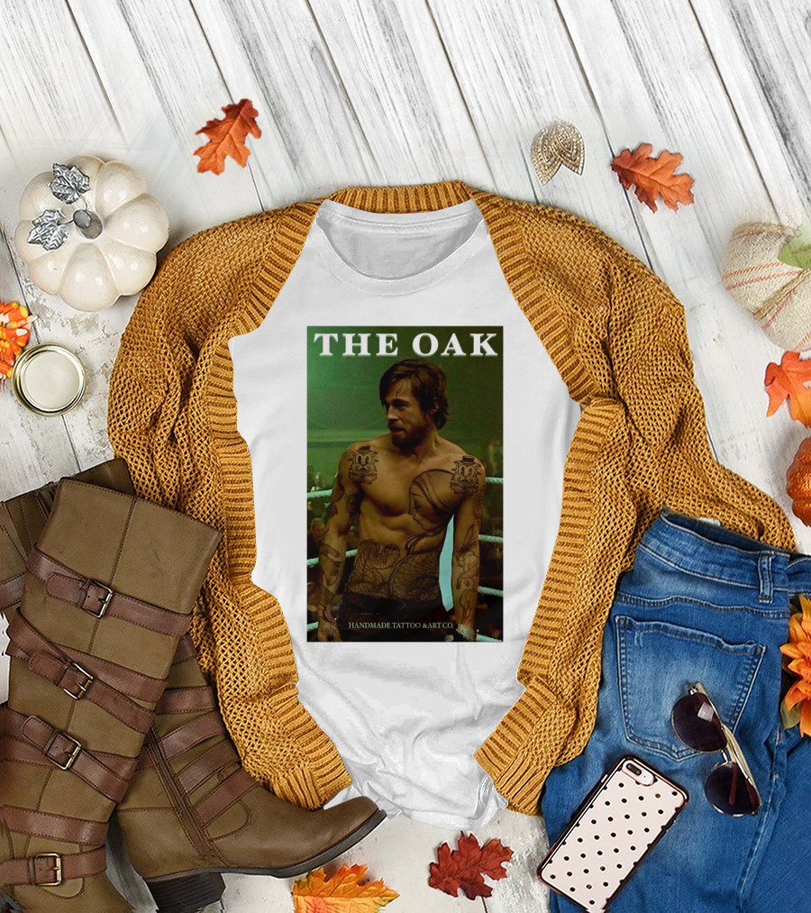 The Oak Handmade Tattoo And Art CO Boxer Dave Koenig T-Shirt