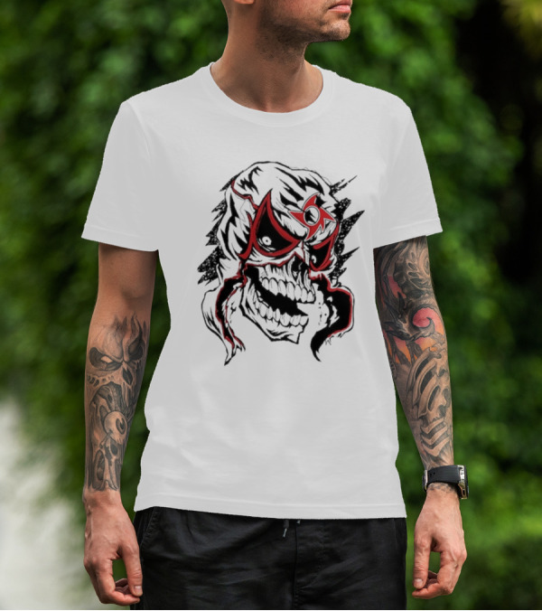 Cero Miedo Penta Mask Skull Design WWE New T-Shirt