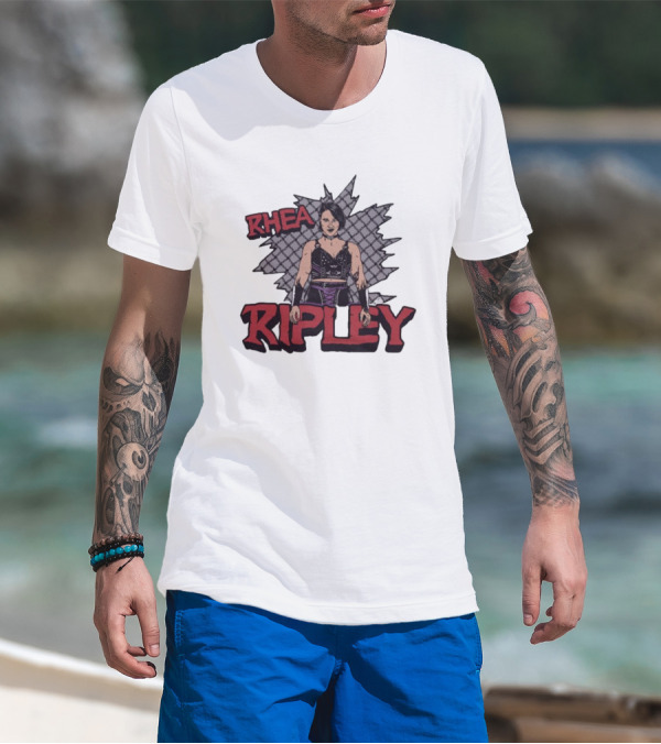 Rhea Ripley WWE Champion Graphic Performance T-Shirt