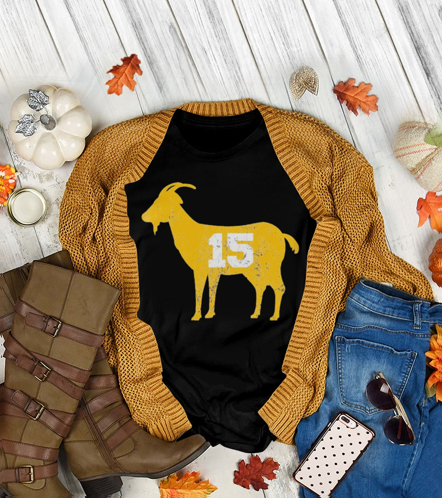 Goat 15 Yellow Silhouette Toddler Fine Jersey T-Shirt
