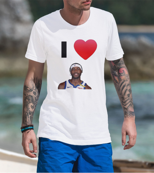I Love Buddy Hield Golden State Warriors NBA T-Shirt