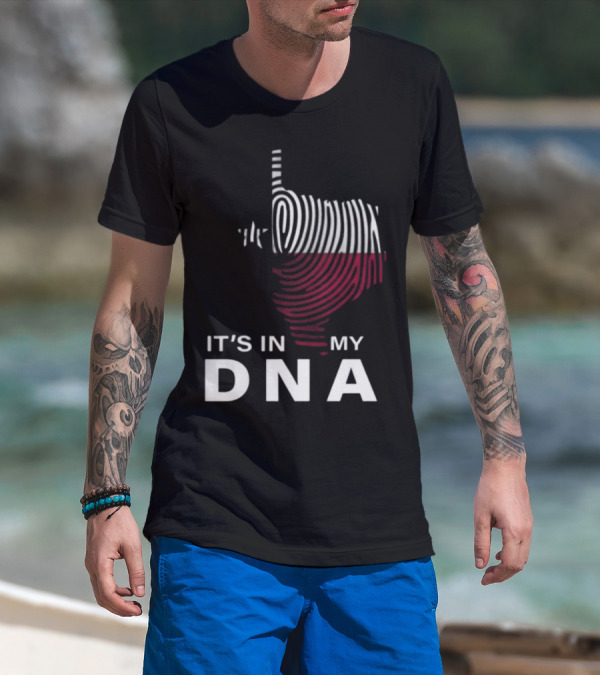 Texas Fingerprint It's In My DNA T-Shirt