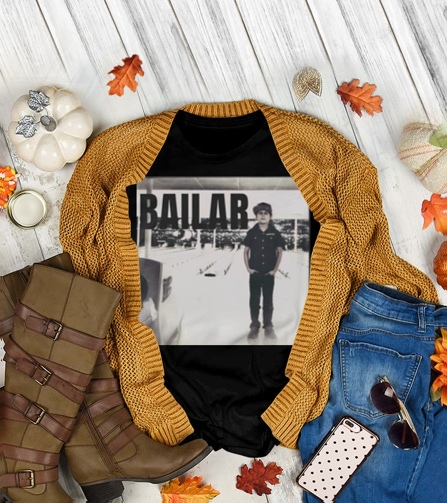 Jamesisnotverynice Bailar Bowling Alley Scene with Child in Cap T-Shirt