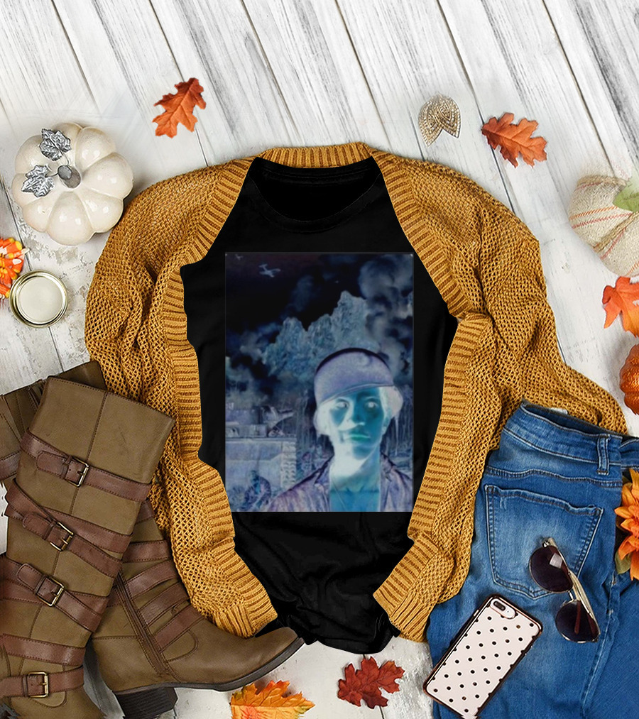 Janelledrtysoul Tyler Joseph Clancy Madrid Psychedelic Negative Mountain Portrait T-Shirt