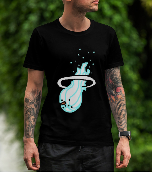 Jimmy Butler Miami Heat Icy Flame Basketball Concept T-Shirt