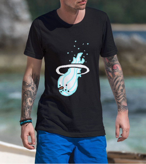 Jimmy Butler Miami Heat Icy Flame Basketball Concept T-Shirt