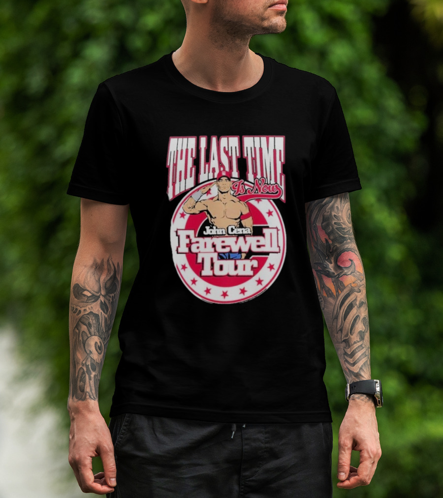 John Cena The Last Time Is Now Farewell Tour 2025 Dayton T-Shirt