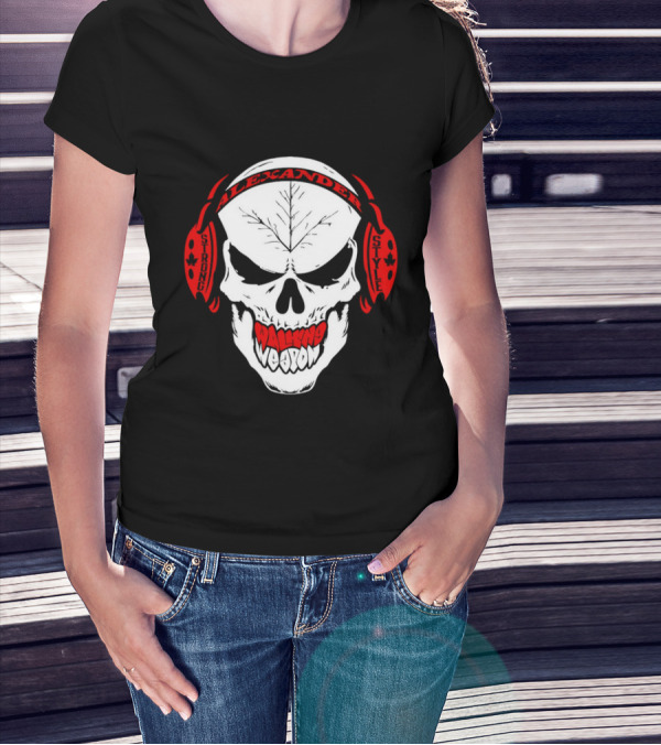 Josh Alexander Strong Style Walking Weapon Skull T-Shirt