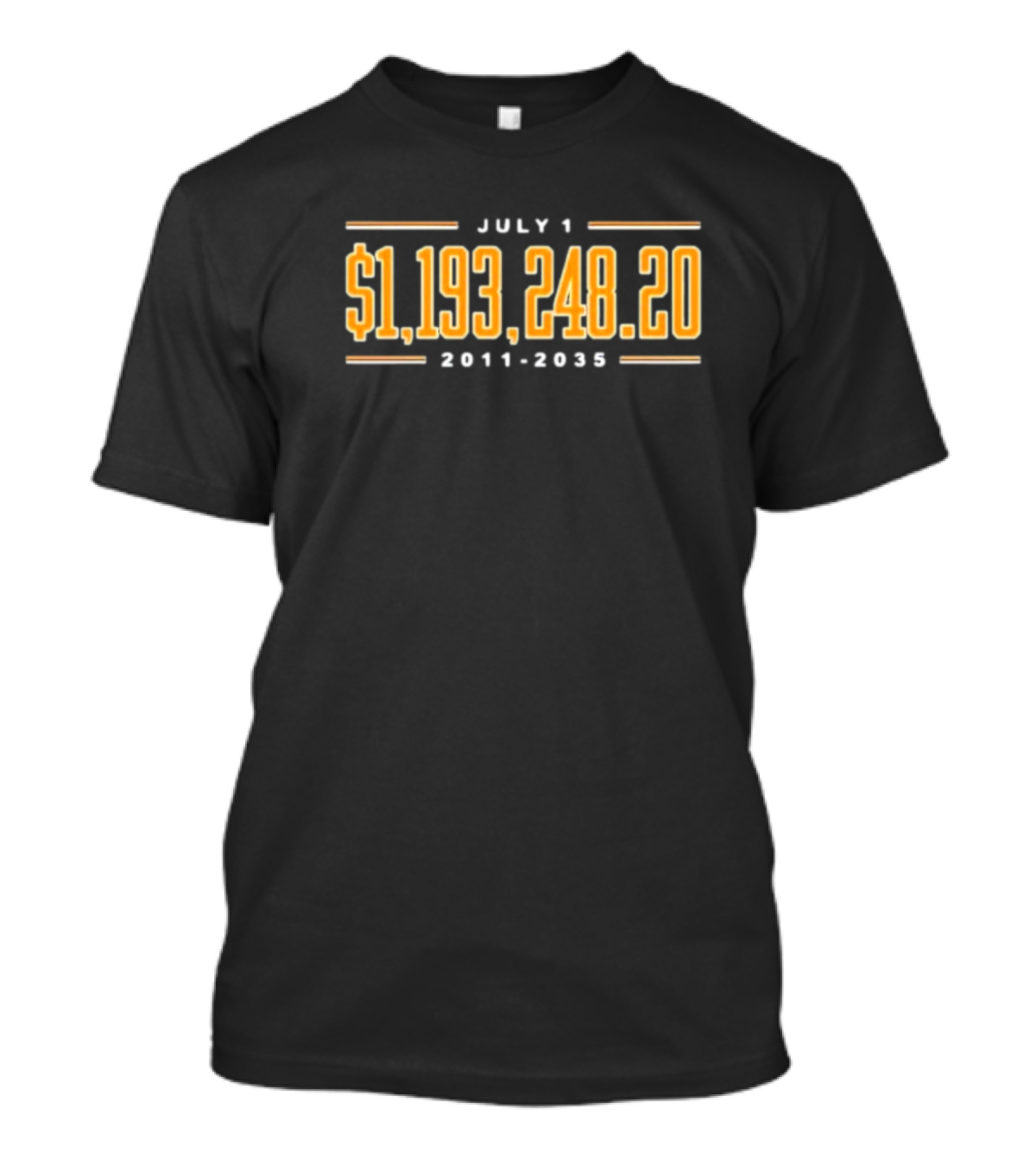 July 1 1,193,248.20 2011 2035 T-Shirt