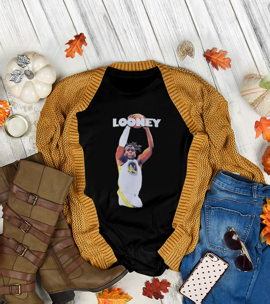 Looney Basketball Action Golden State Warriors 5 T-Shirt