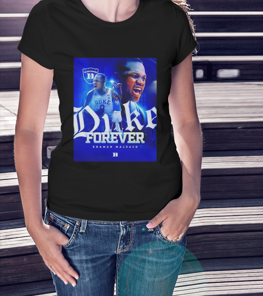 Duke Blue Devils Brotherhood Khaman Maluach Forever T-Shirt