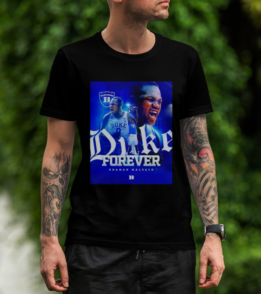 Duke Blue Devils Brotherhood Khaman Maluach Forever T-Shirt