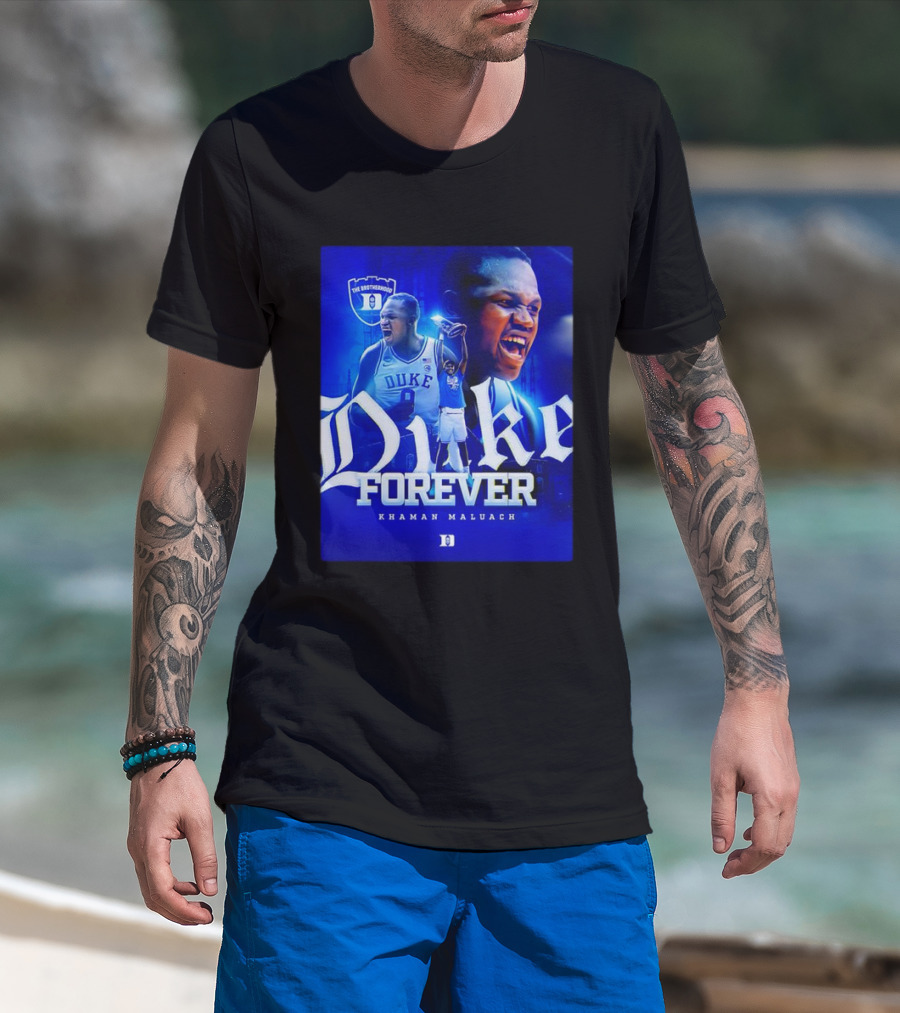 Duke Blue Devils Brotherhood Khaman Maluach Forever T-Shirt