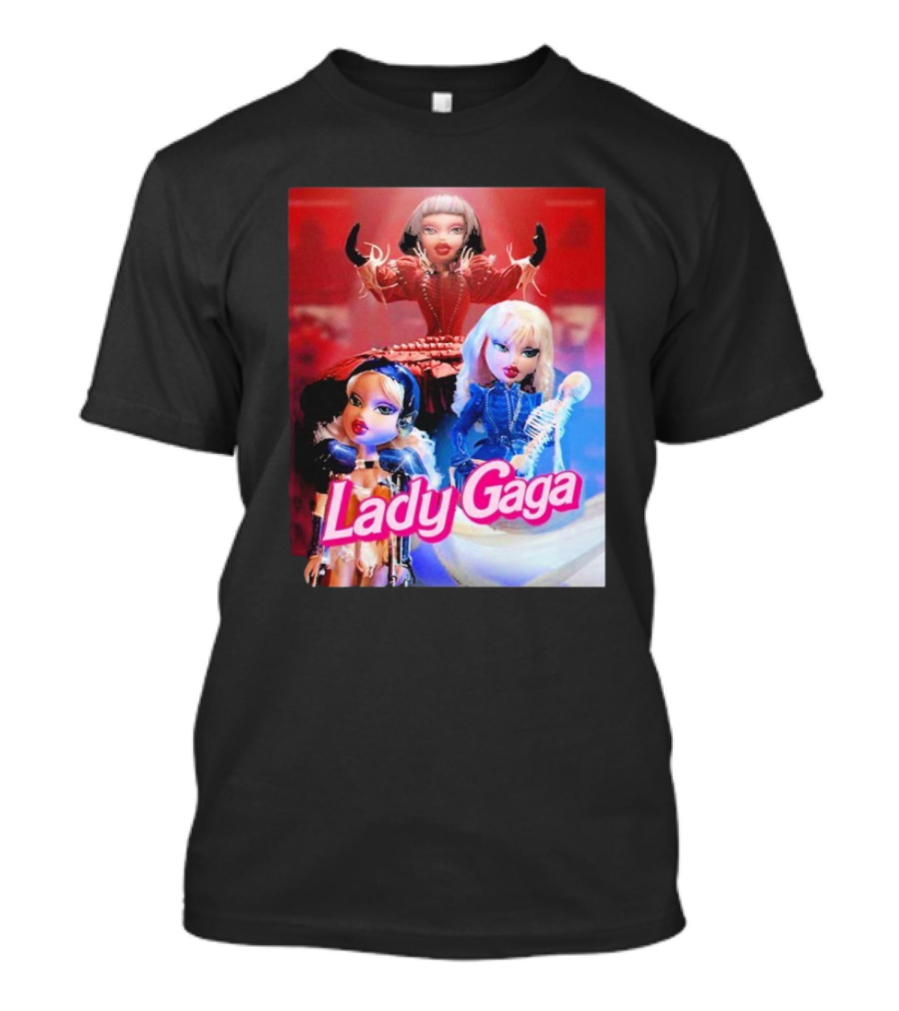Lady Gaga Bratz Dolls Coachella Barbie Girl Recreate T-Shirt