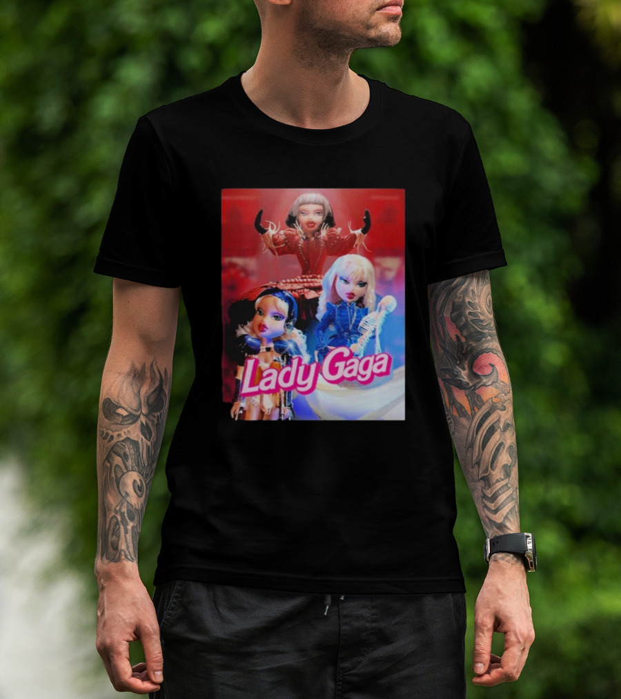 Lady Gaga Bratz Dolls Coachella Barbie Girl Recreate T-Shirt