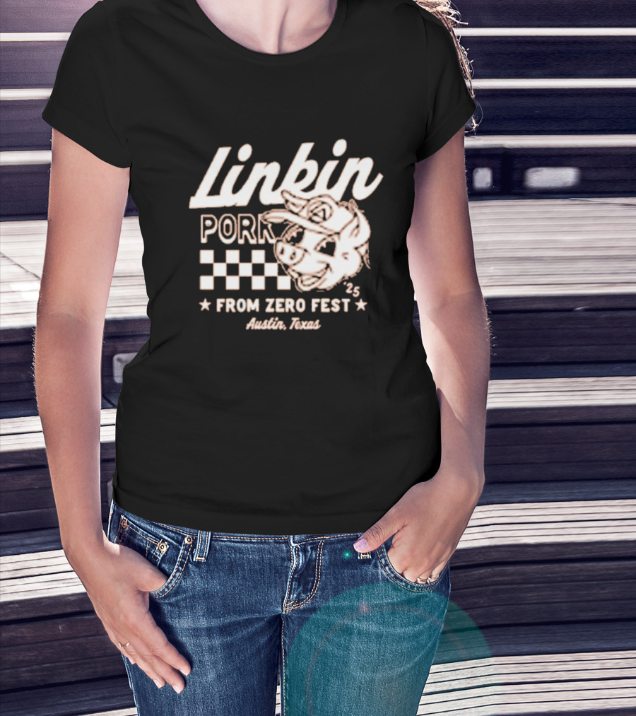Linkin Pork From Zero Fest 25 Austin Texas T-Shirt