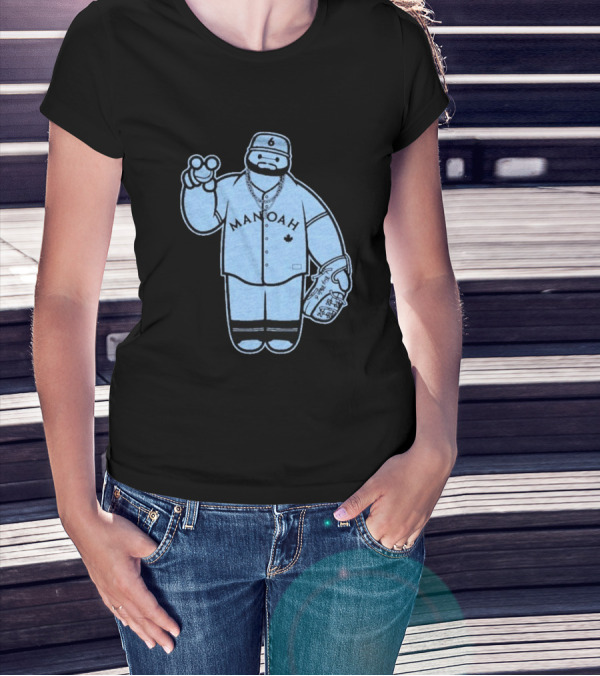 Manoah 6 Baseball Character Sports Graphic T-Shirt