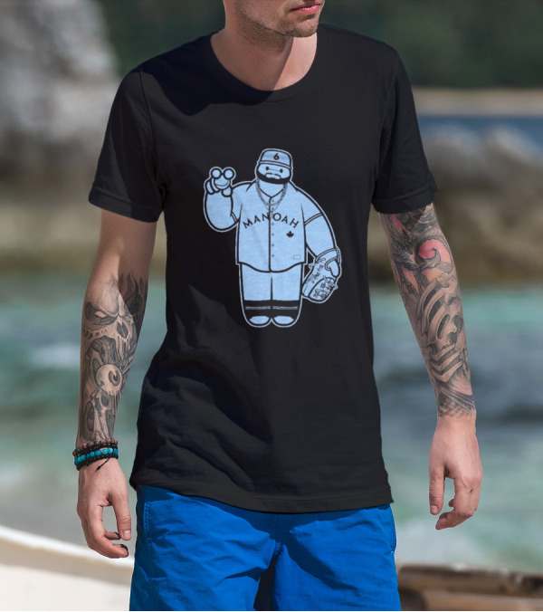 Manoah 6 Baseball Character Sports Graphic T-Shirt