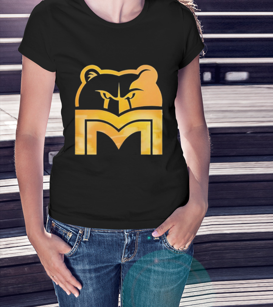 Memphis Grizzlies Playoff Pick Em 2025 Bear Head Logo T-Shirt