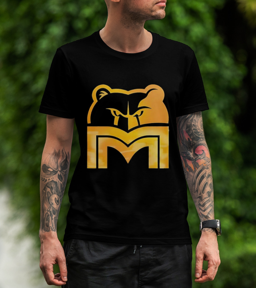 Memphis Grizzlies Playoff Pick Em 2025 Bear Head Logo T-Shirt