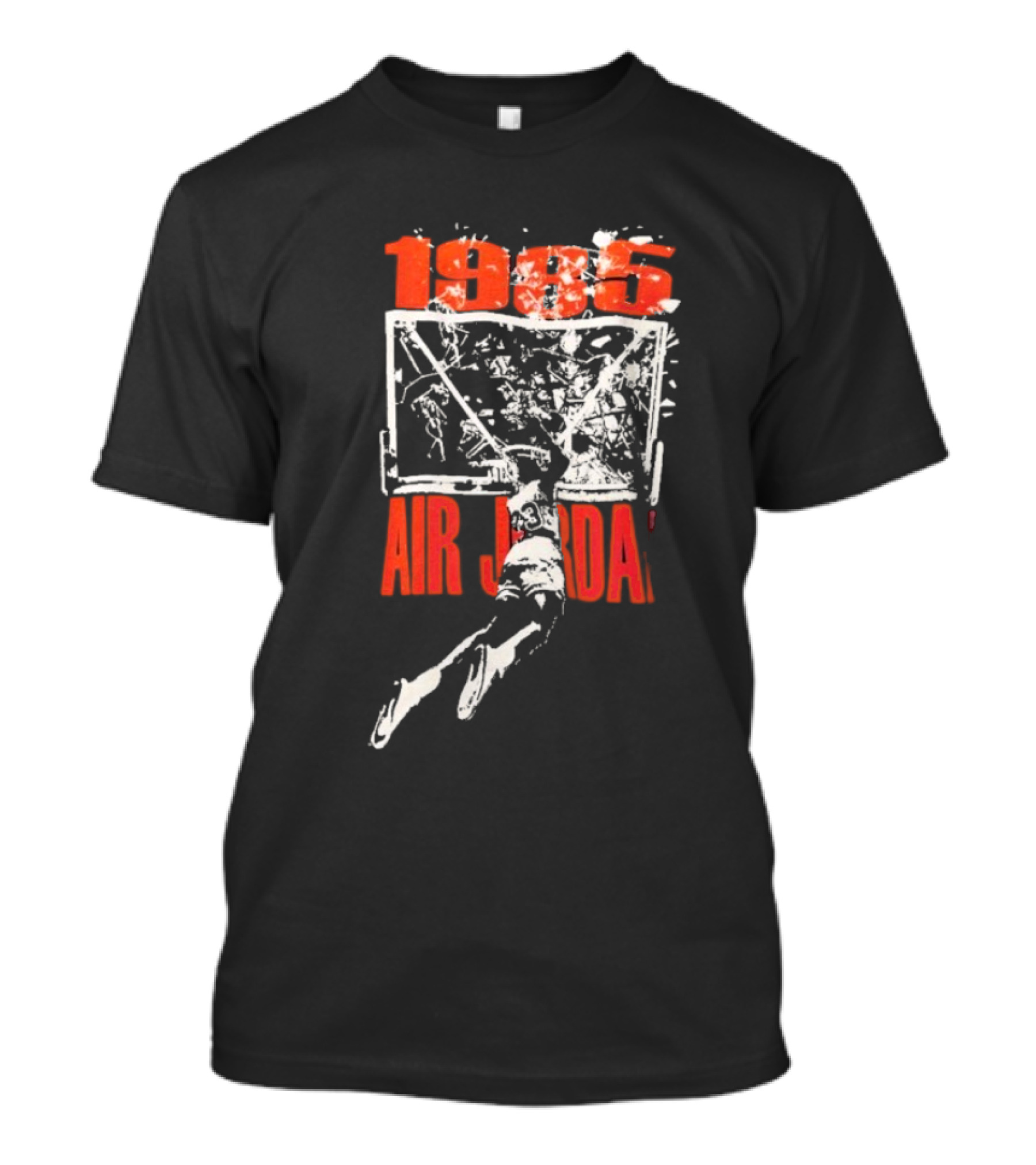 1985 Air Jordan Shattered Backboard Dunk T-Shirt