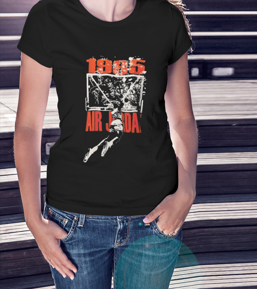 1985 Air Jordan Shattered Backboard Dunk T-Shirt