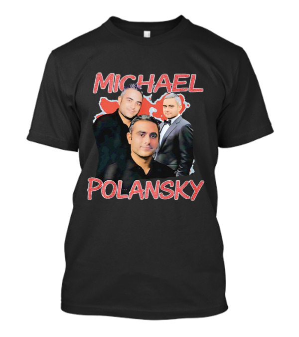 Michael Polansky Multiple Portrait Compilation T-Shirt