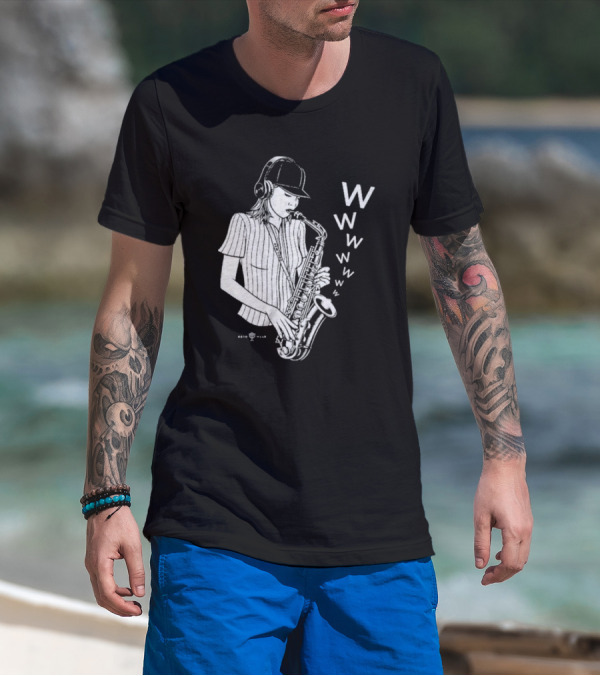 New York Yankees The Sax Lady T-Shirt