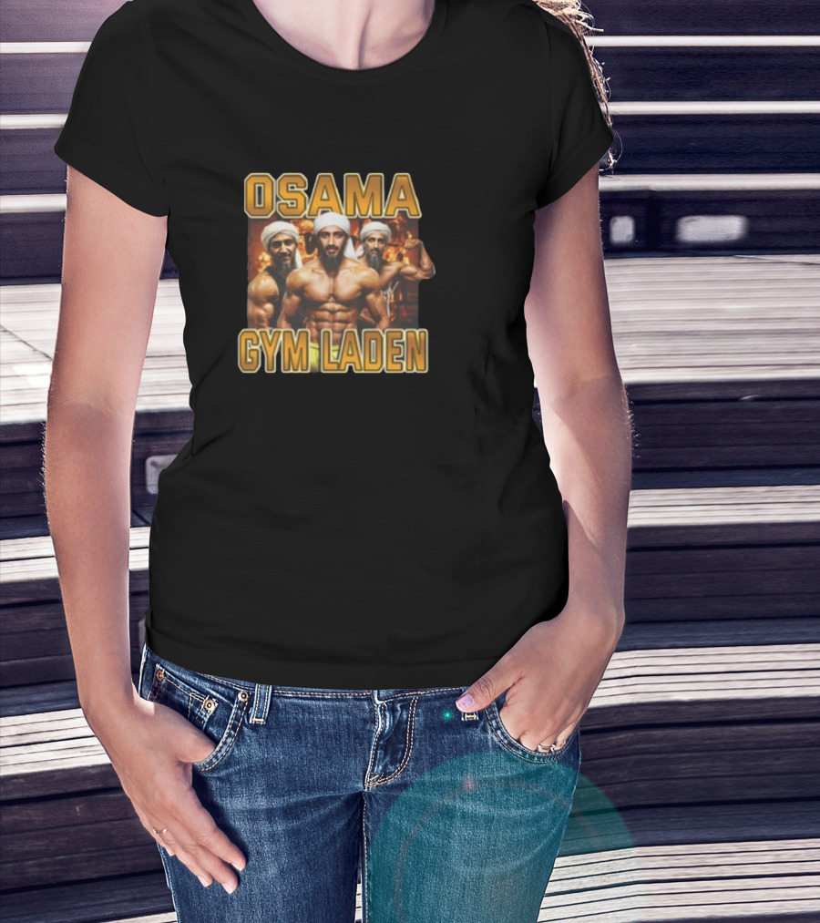 Osama Gym Laden Lifting T-Shirt