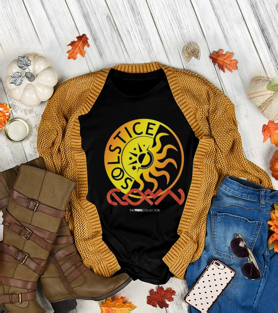 Prog Magazine Solstice Sun Symbol And The Inner Collection T-Shirt