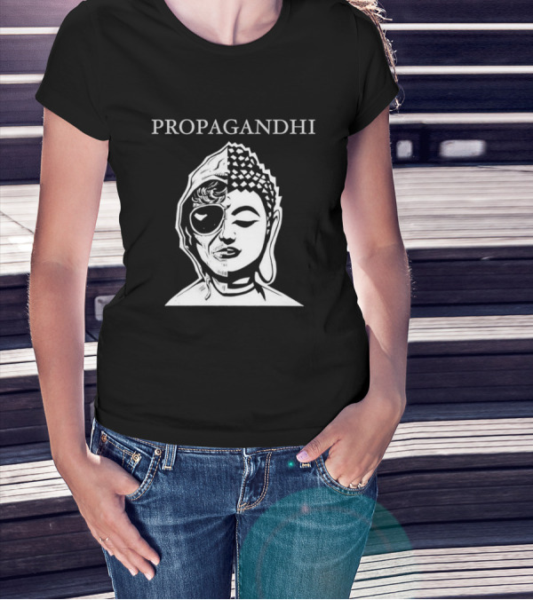 Propagandhi Half Buddha Half Punk Face T-Shirt