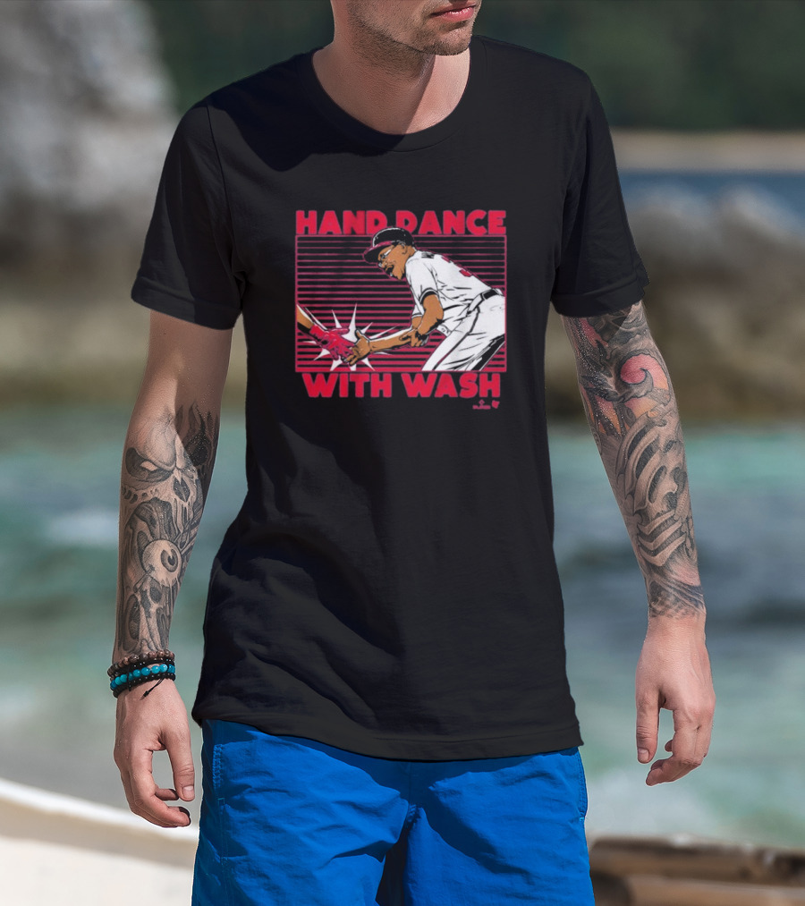 Hand Dance With Wash Baseball Celebration T-Shirt