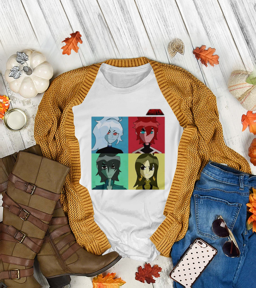 HAVEN Character Cast Art Style with Four Characters T-Shirt