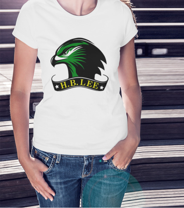 H.B. Lee Green Eagle Emblem T-Shirt