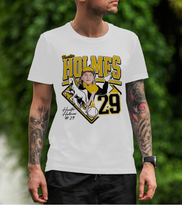 Hunter Holmes 29 Baseball 2025 T-Shirt