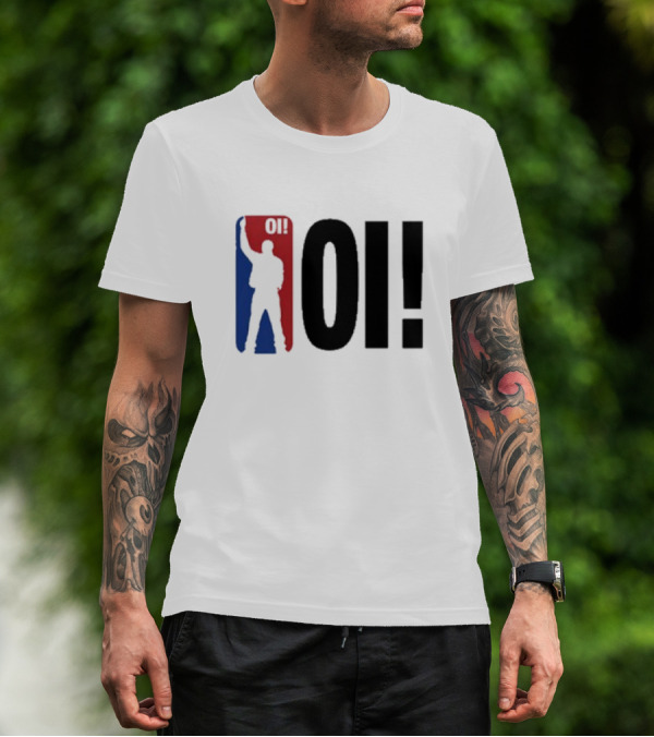 I Think We're Gonna Be Okay Red Blue Silhouette T-Shirt