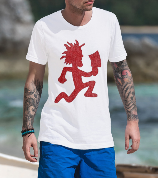 Insane Clown Posse Hatchetman Running Red Axeman T-Shirt