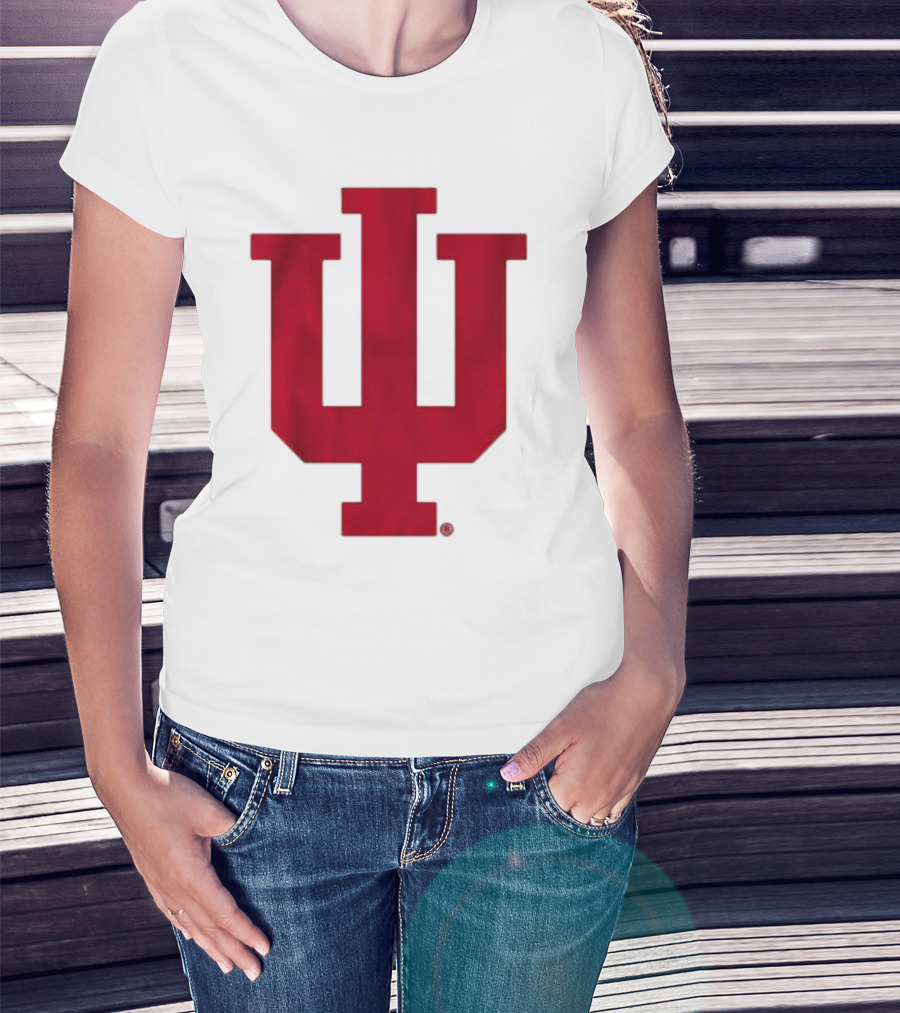 Indiana Hoosiers IU Crimson Emblem T-Shirt