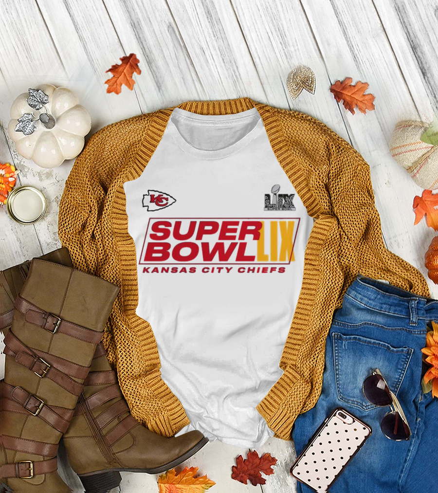 Kansas City Chiefs Super Bowl LIX KC Chiefs Roster T-Shirt