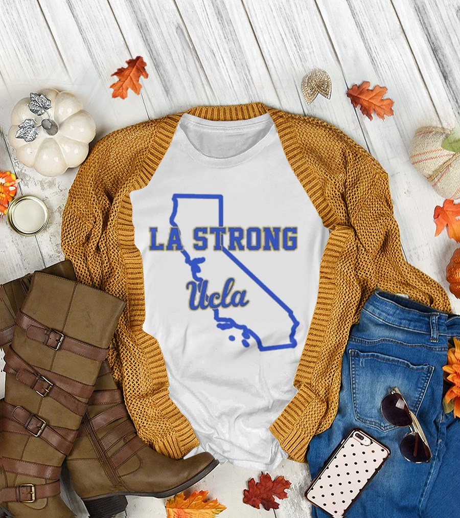 UCLA LA Strong California Outline T-Shirt