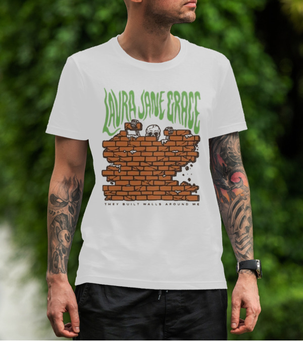 Laura Jane Grace Walls They Built Walls Around Me T-Shirt