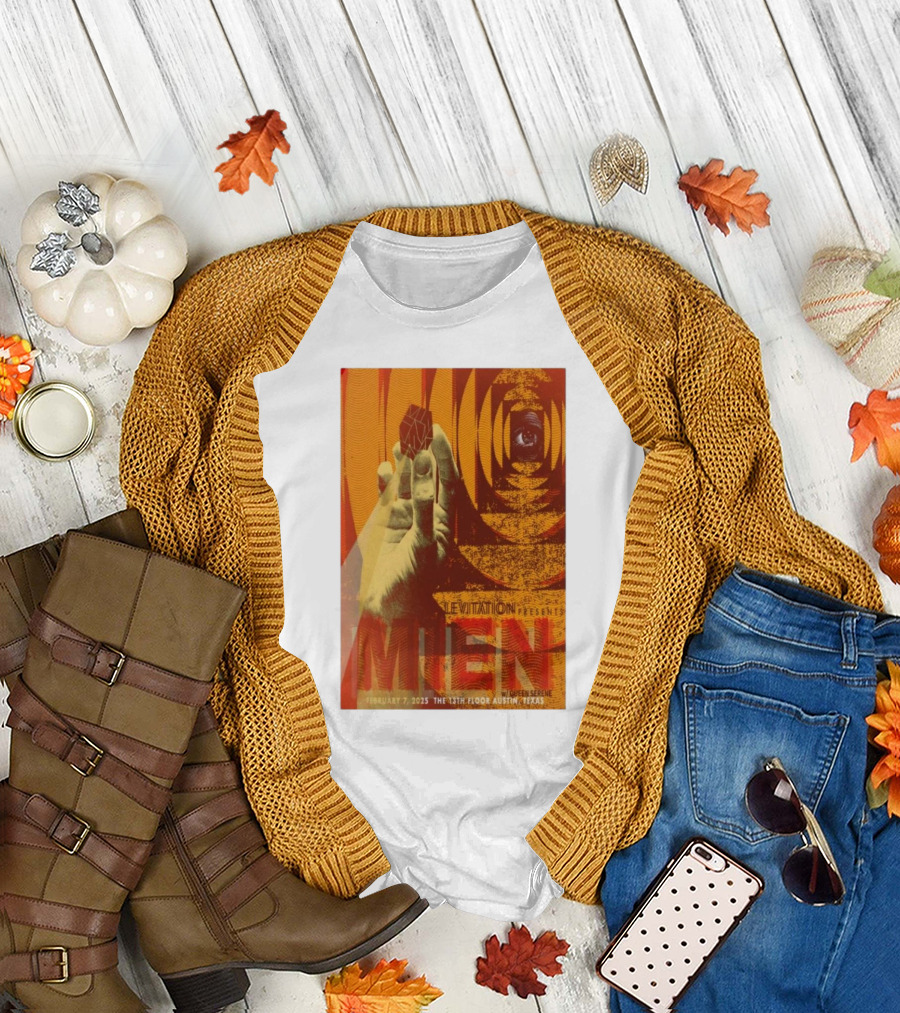 Levitation Presents Mien February 7 2025 The 13th Floor Austin Texas with Queen Serene T-Shirt