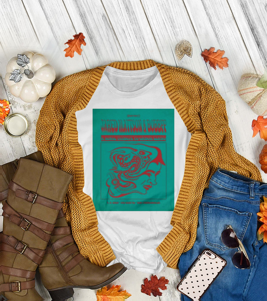 Jared Mattson & Bobbyy A Sonic Tribute to Gabor Szabo Apr 9 2025 The Chapel San Francisco CA T-Shirt