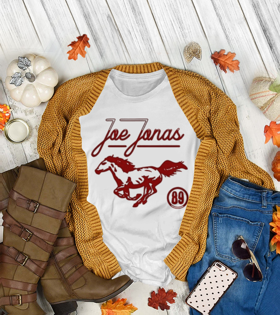 Joe Jonas Mustang 89 Retro Ringer Style T-Shirt