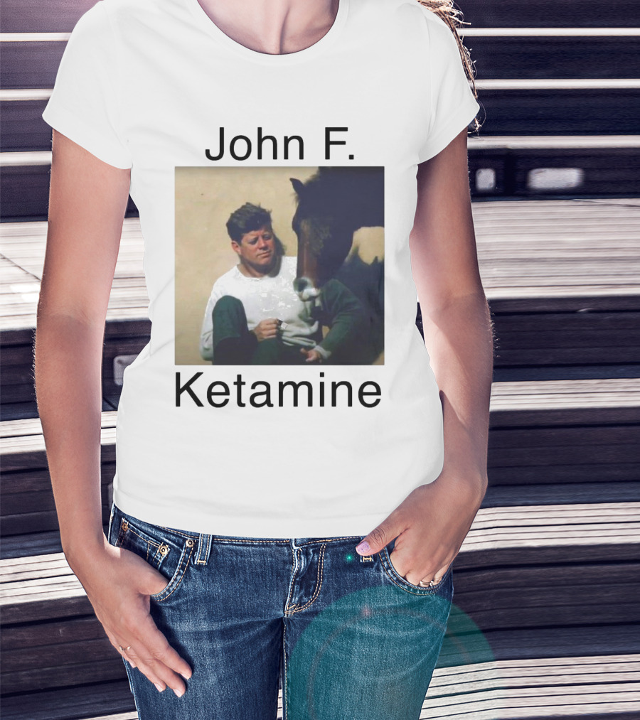 John F. Ketamine Horseman Interaction T-Shirt